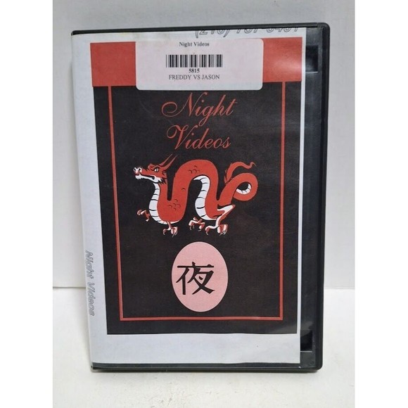 2003 NEW LINE ENTERTAINMENT FREDDY VS JASON 2 DISC DVD NIGHT VIDEOS RENTAL - Picture 1 of 6